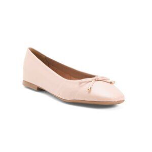 BOTTERO Blush Made In Brazil Leather Ballet Flats